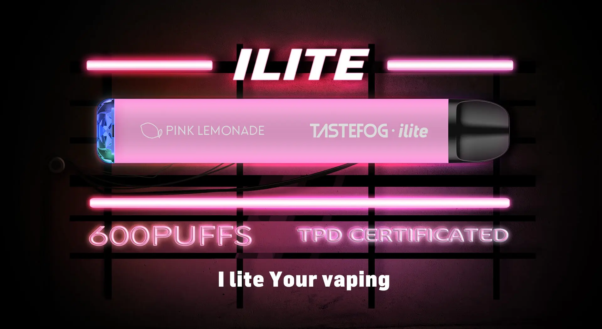 TASTEFOG Ilite 600puffs Disposable Vape Pen