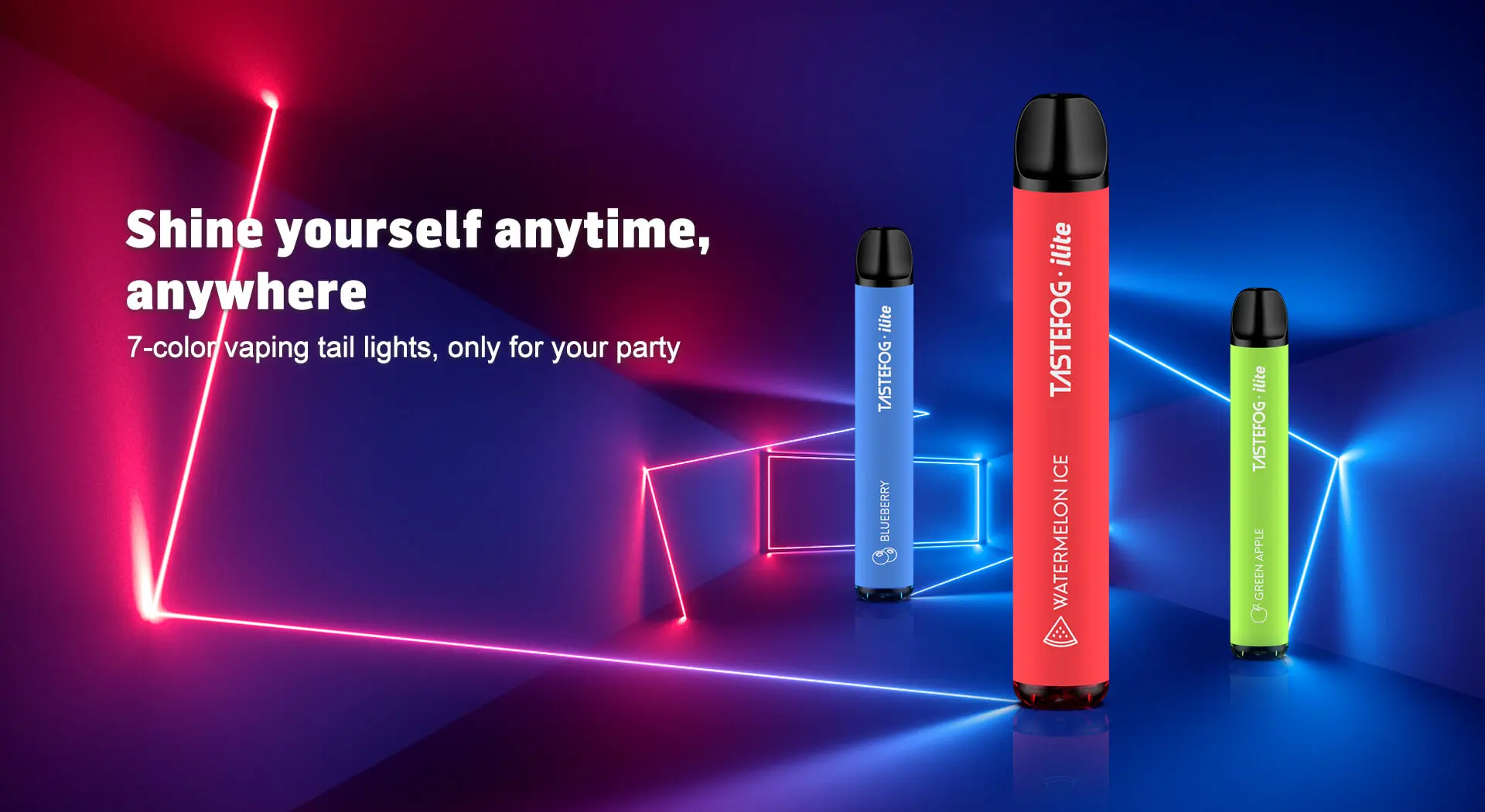 TASTEFOG Ilite 600puffs Disposable Vape Pen