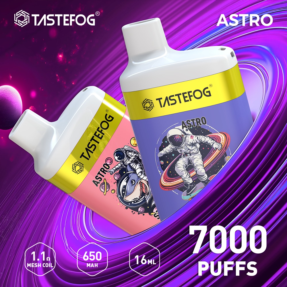 Tastefog ASTRO 7000 Züge Dosen-Vape-Zigarette (Einweg)
