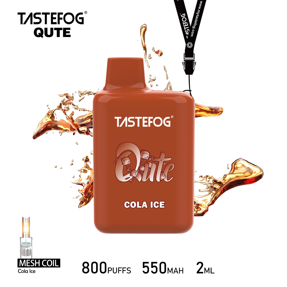 Tastefog QUTE 800 Züge Cola Ice Vape 2%Nikotin