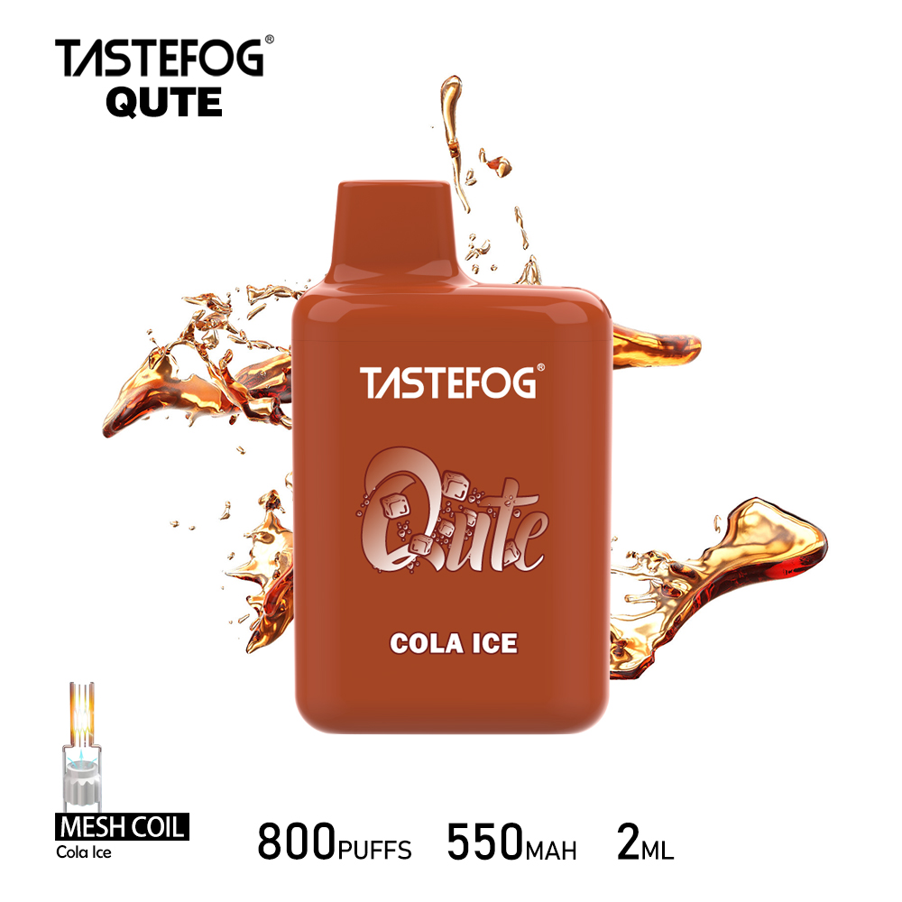 Tastefog QUTE 800 Züge Cola Ice Vape 2%Nikotin
