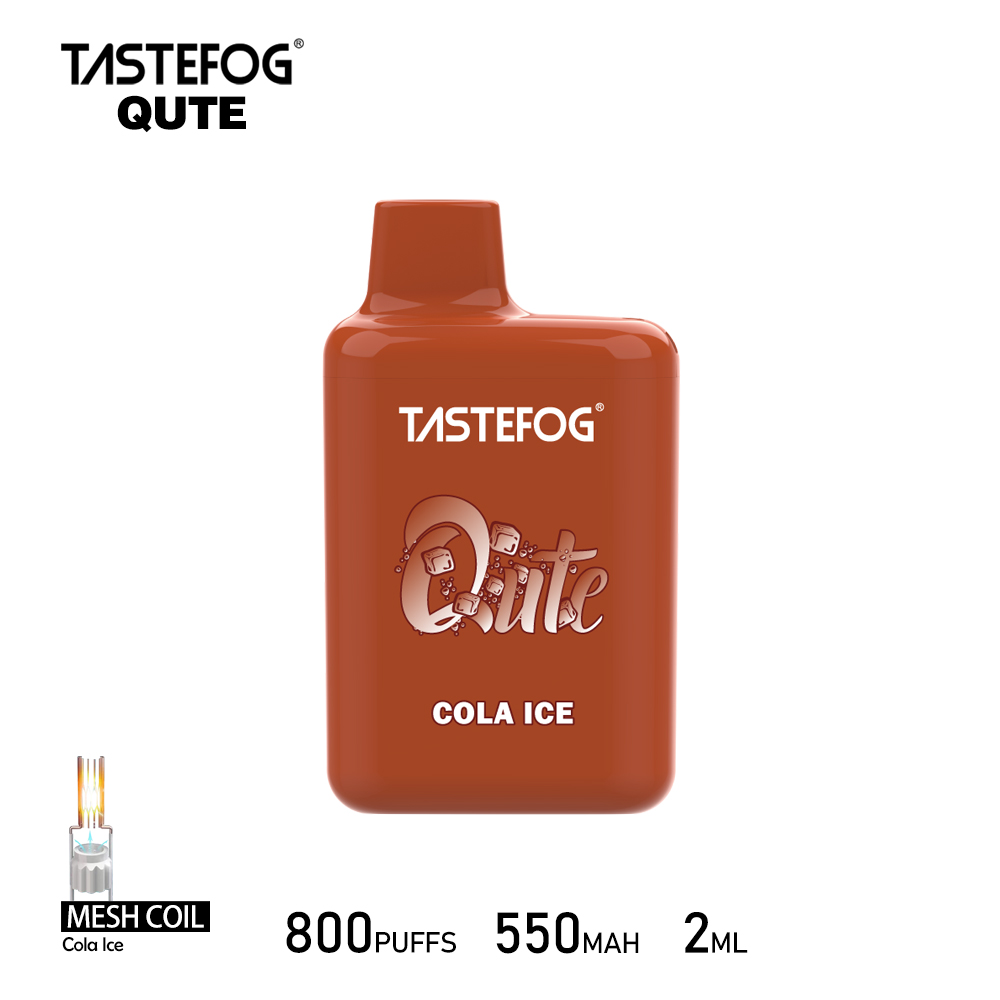 Tastefog QUTE 800 Züge Cola Ice Vape 2%Nikotin