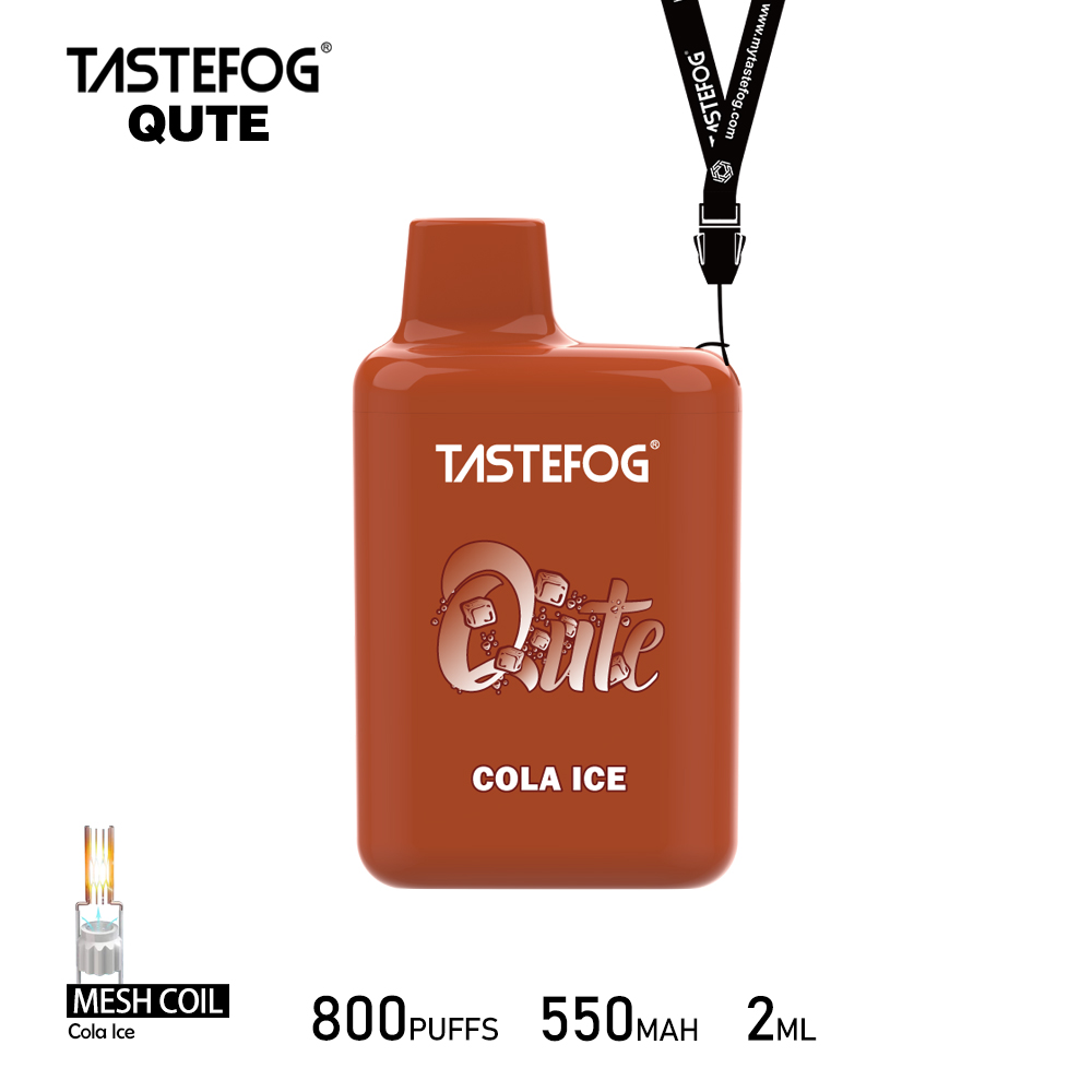 Tastefog QUTE 800 Züge Cola Ice Vape 2%Nikotin