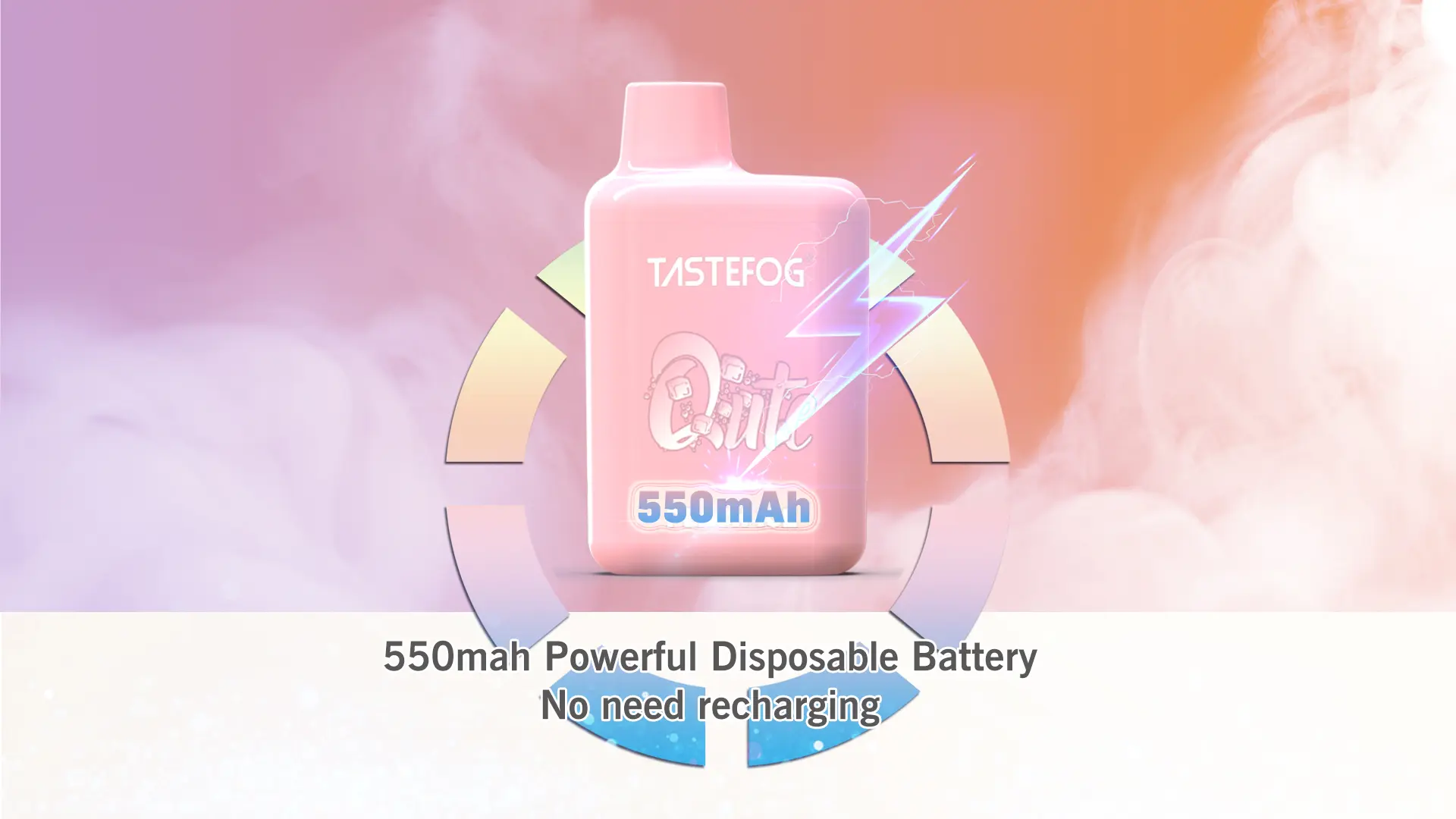 TASTEFOG QUTE 800puffs Einweg-Vape-Box