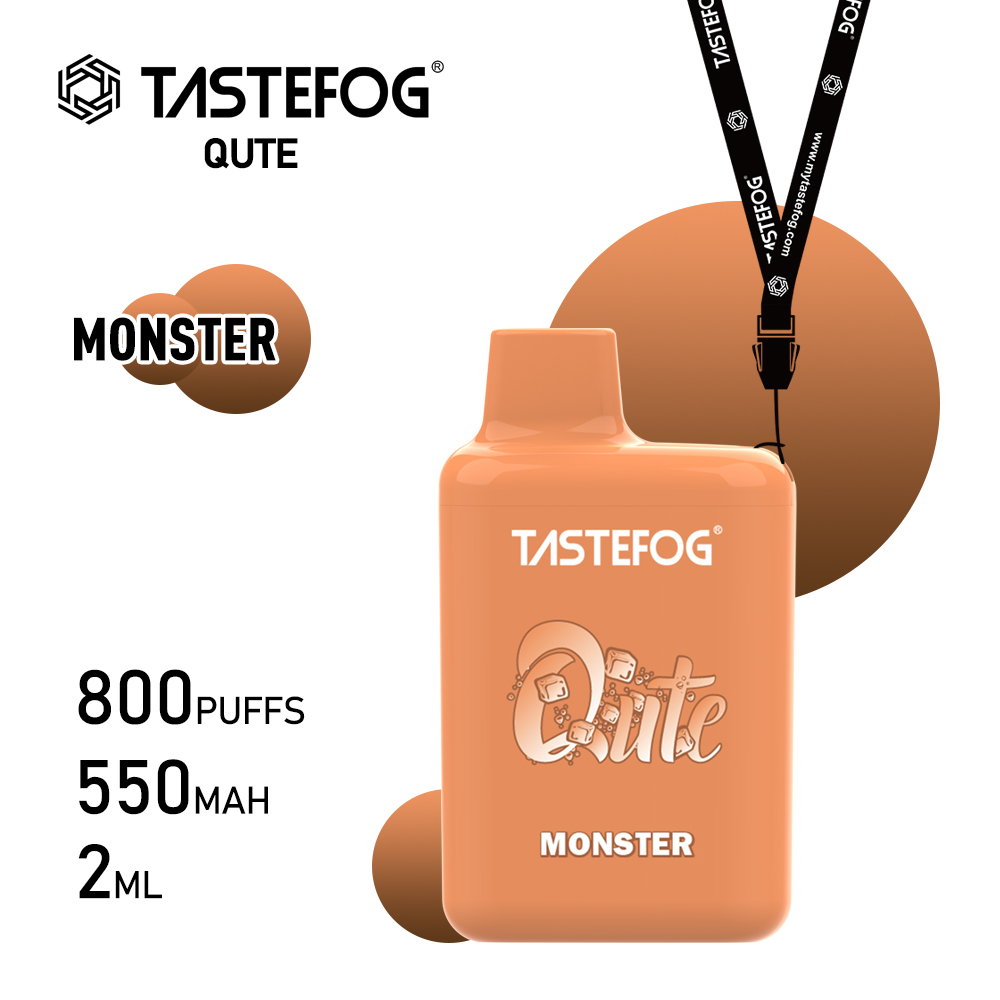 Tastefog QUTE 800 Züge Monster Vape 2%Nikotin