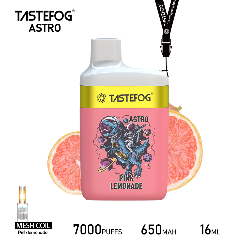 Tastefog ASTRO 7000 Züge Pink Lemonade Einweg-Vape