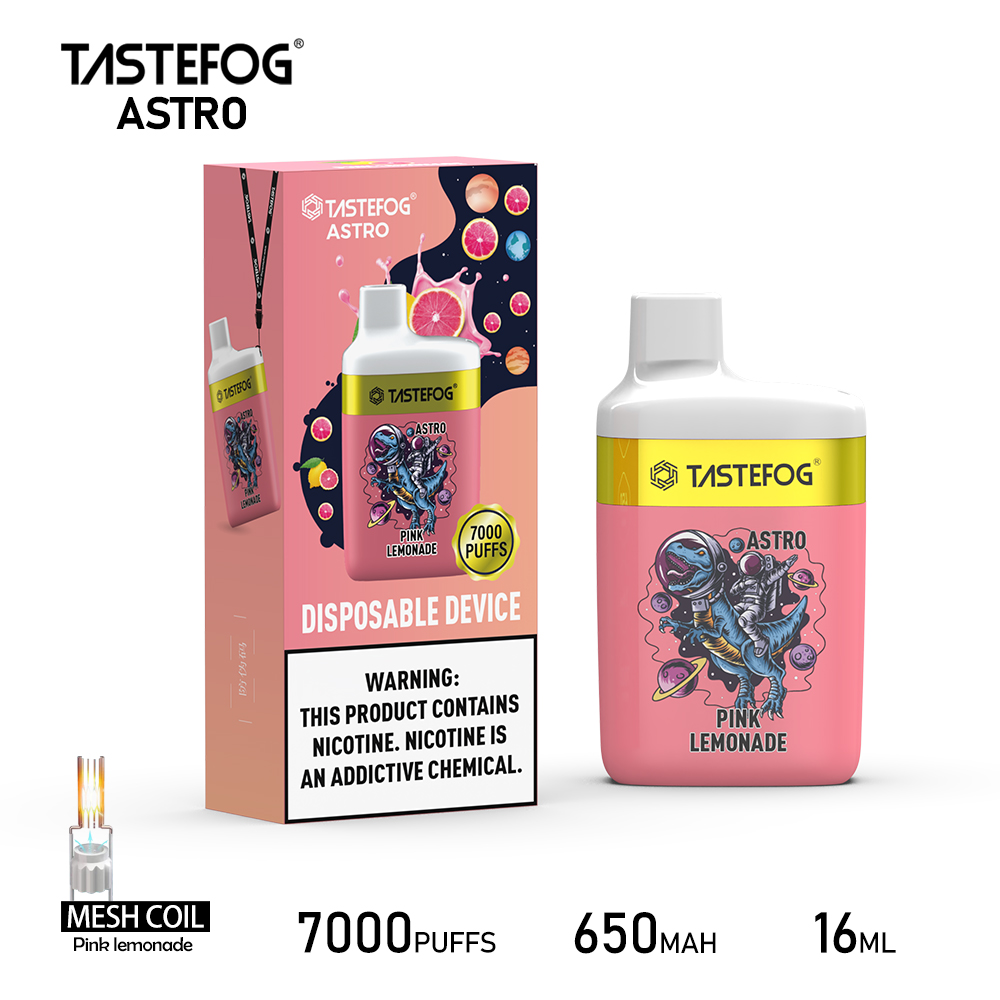 Tastefog ASTRO 7000 Züge Pink Lemonade Einweg-Vape
