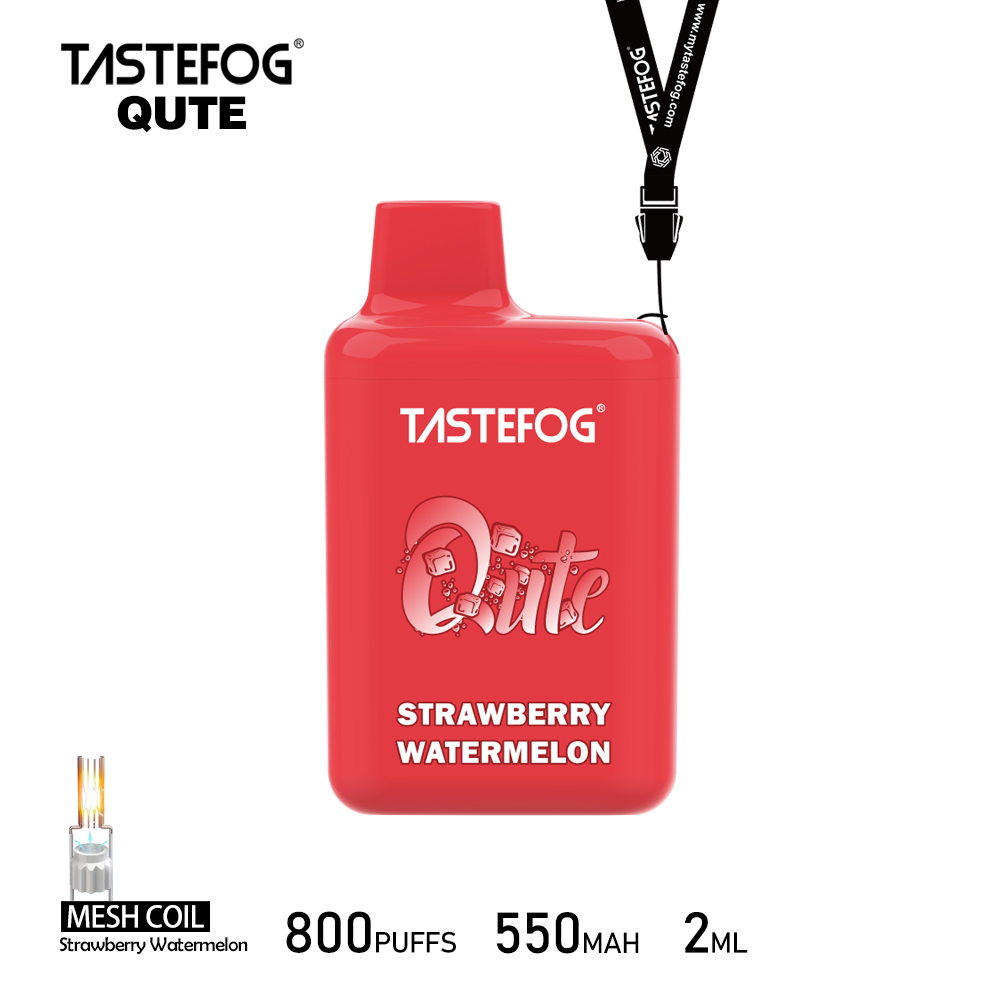 Tastefog QUTE 800 Züge Strawberry Watermelon Vape 2%Nikotin