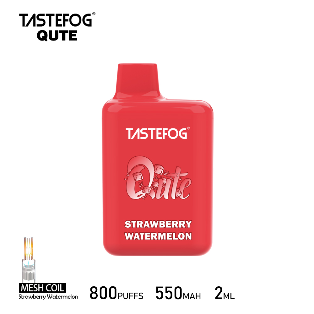 Tastefog QUTE 800 Züge Strawberry Watermelon Vape 2%Nikotin