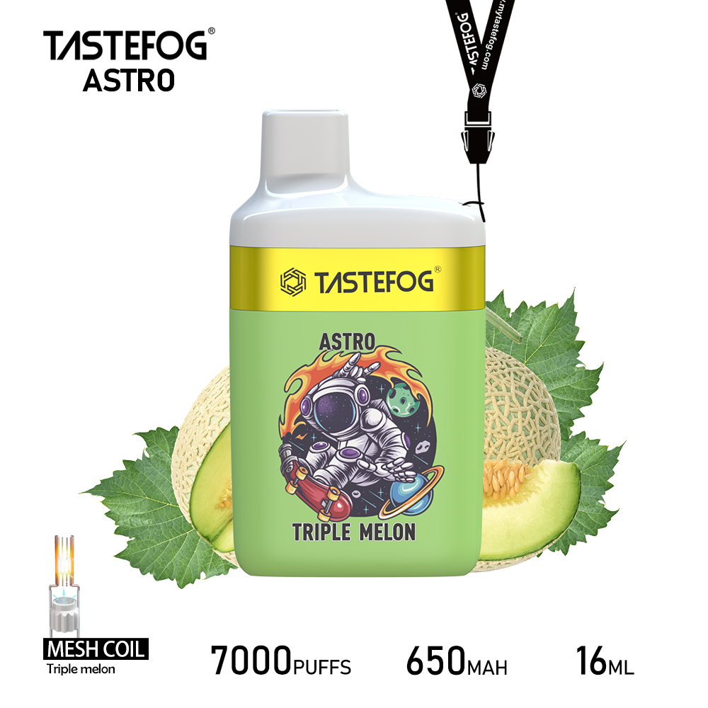 Tastefog ASTRO 7000 Züge Triple Melon Einweg-Vape