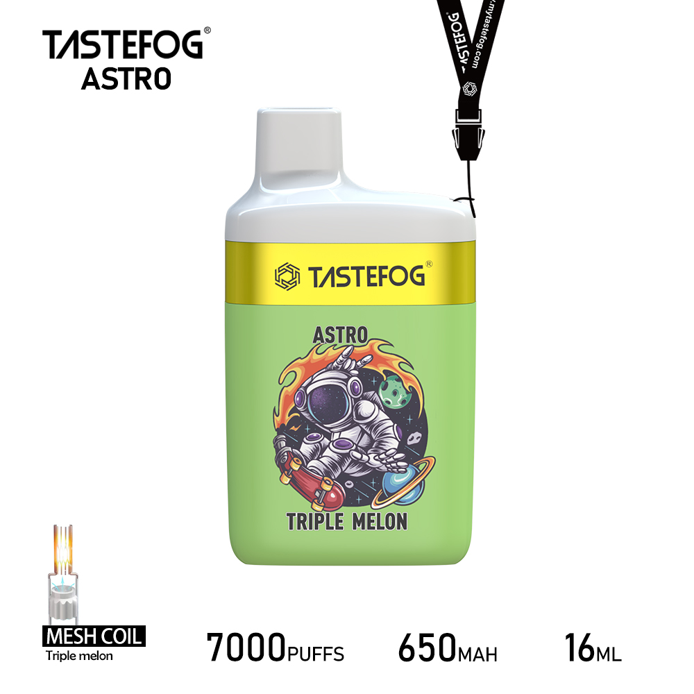 Tastefog ASTRO 7000 Züge Triple Melon Einweg-Vape