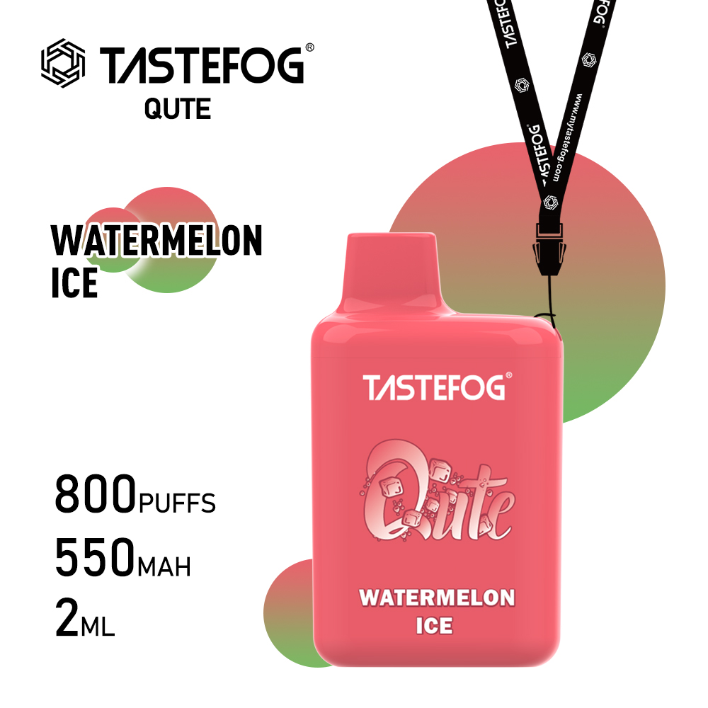 Tastefog QUTE 800 Züge Watermelon Ice Vape 2%Nikotin