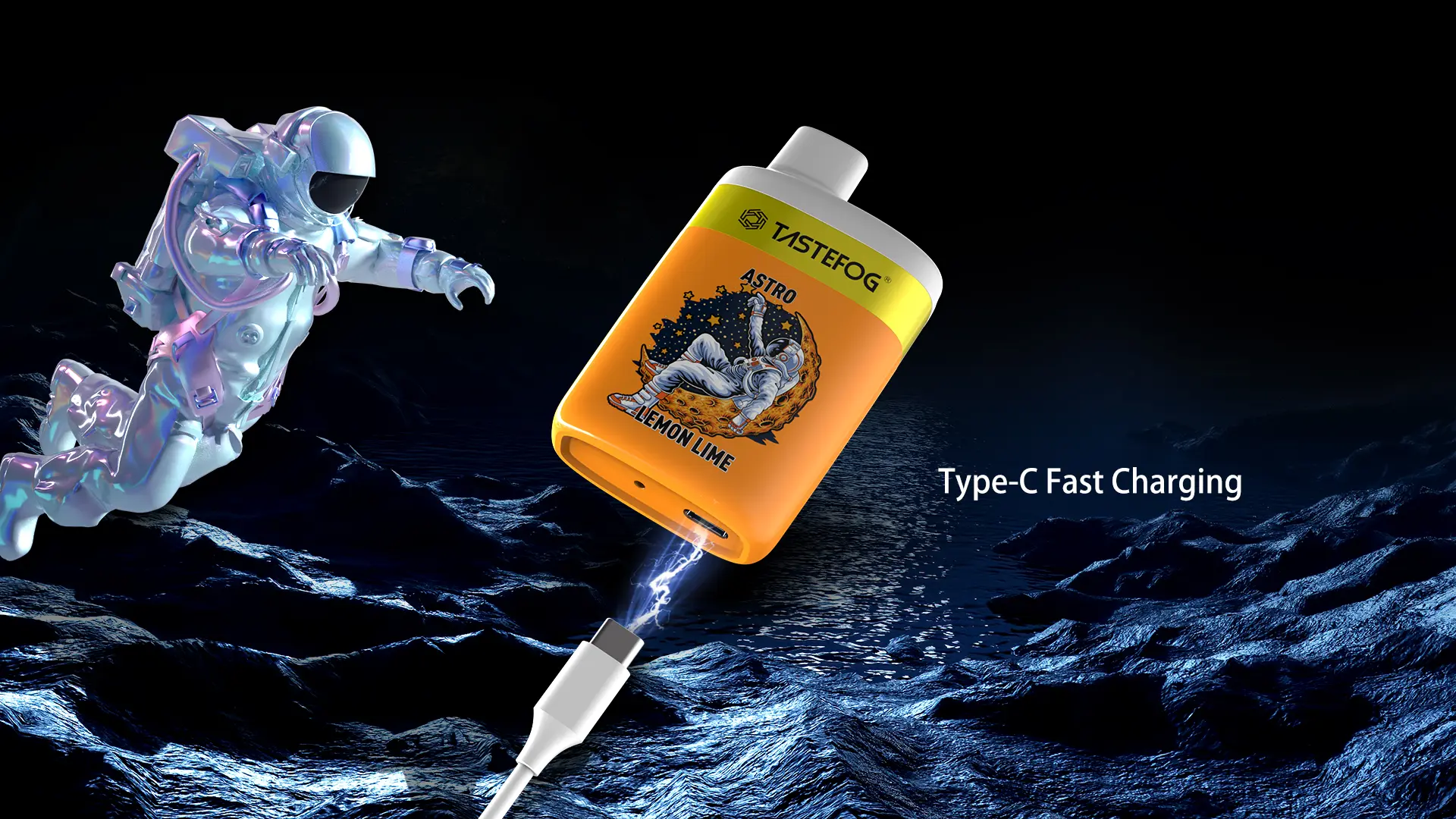 Tastefog ASTRO 7000 Züge Dosen-Vape-Zigarette (Einweg)