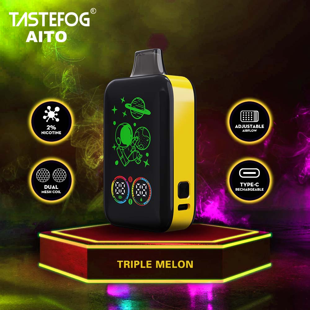 Tastefog AITO 25000 Züge Einweg-Vape 20mg Triple Melon