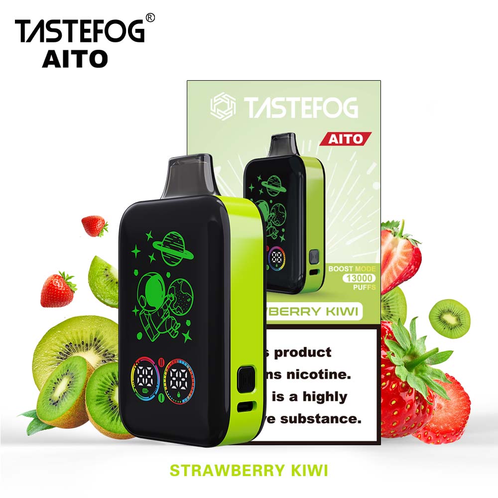 Tastefog AITO 25000 Züge Einweg-Vape 20mg Strawberry Kiwi